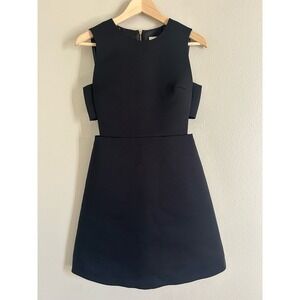 Kate Spade ‎ Cutout A-Line Black Dress Breath  of Fresh Air Size 2